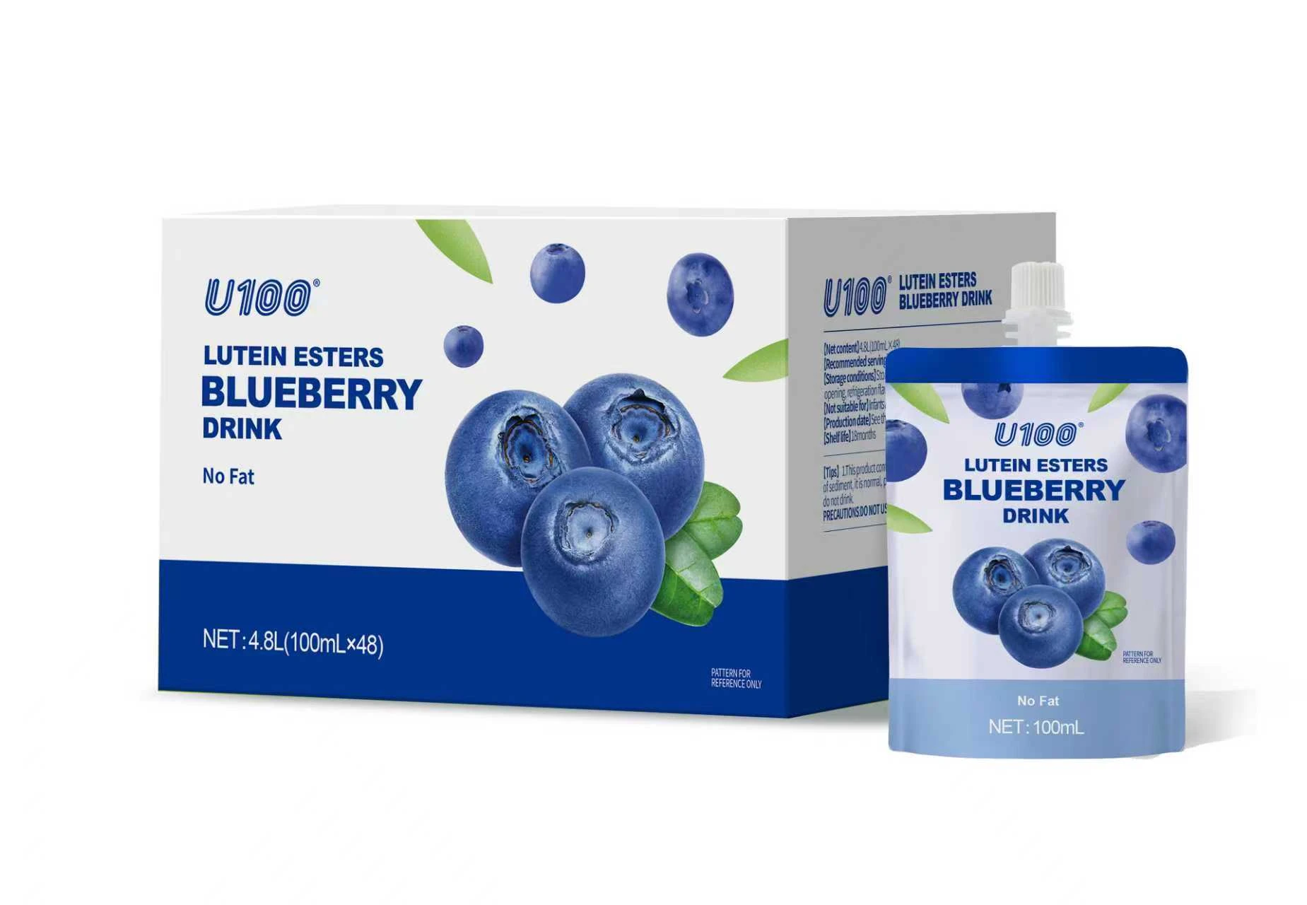 U100 Lutein Ester Blueberry Fruit Drink