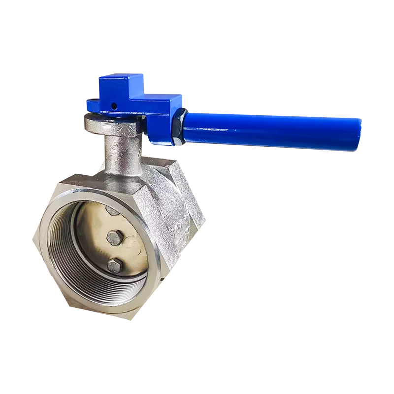 THREADED BUTTERFLY VALVE