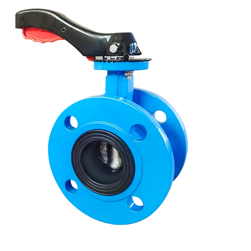 Double Flanged Short Type Butterfly Valve
