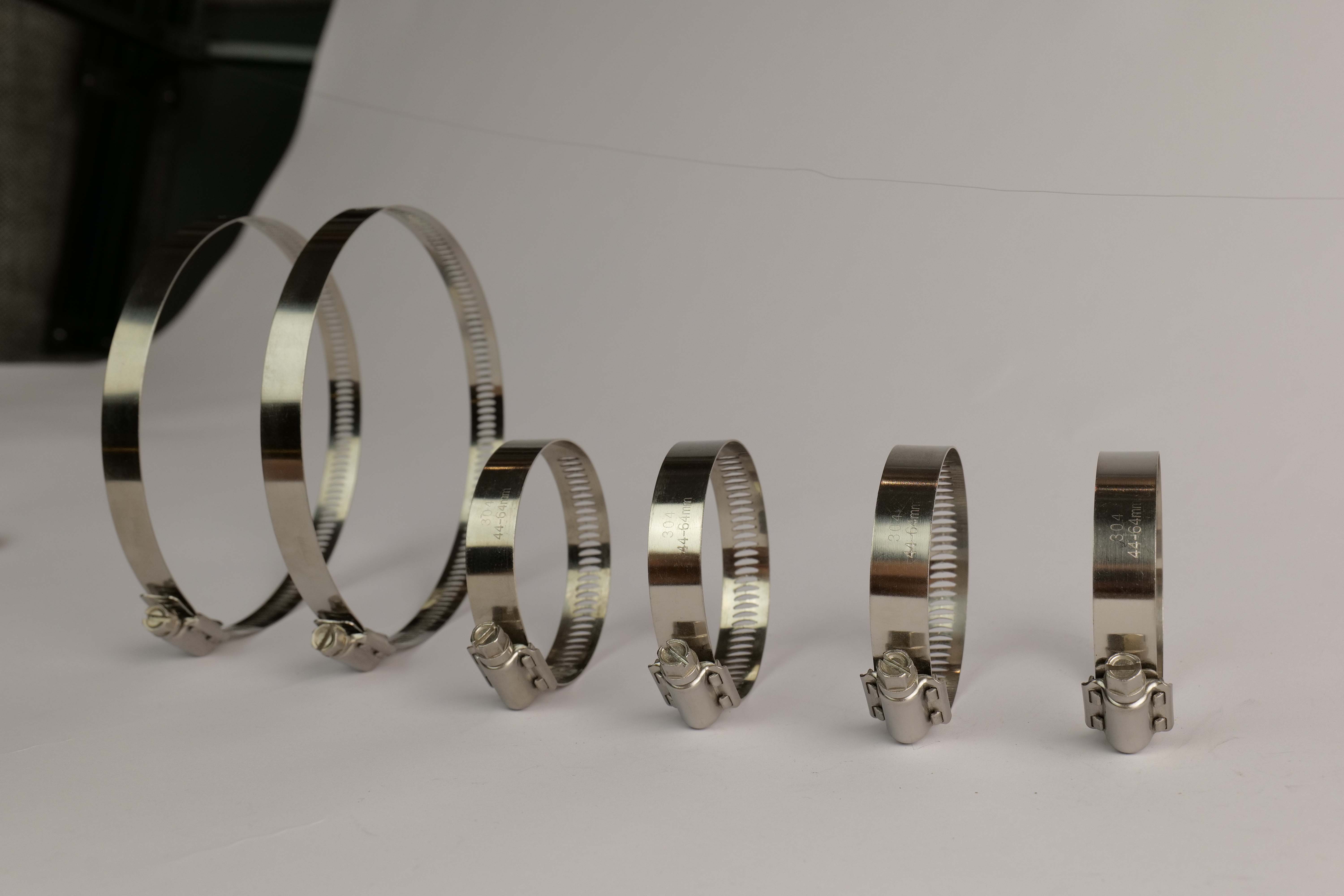 Versatile Black Hose Clamp for Secure Tubing and Pipe Connections