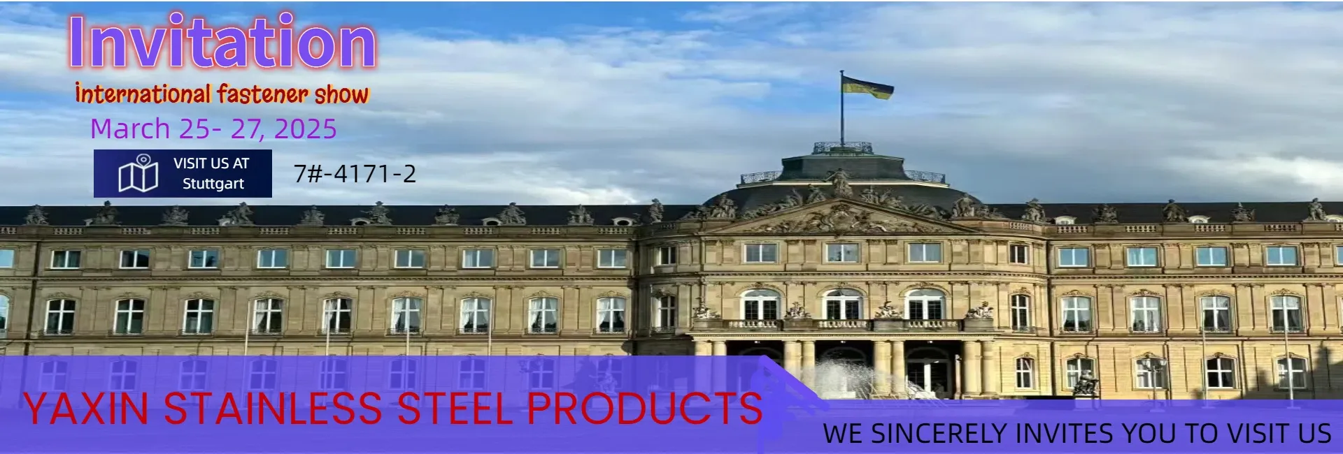 Hebei Yaxin participated in Stuttgart International Fastener Exhibition