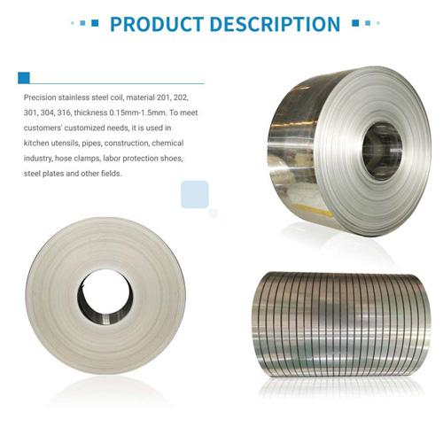 High Quality Stainless Steel Strip Roll | 301 & 316 Precision