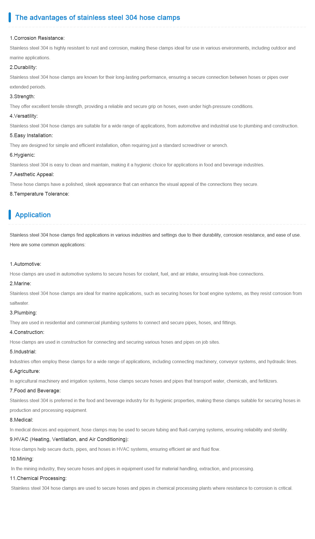 Premium Stainless Steel T-Bolt Hose Clamps for Secure and Reliable Connections