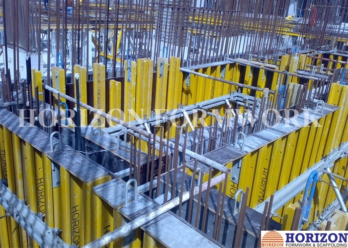 china curved column formwork