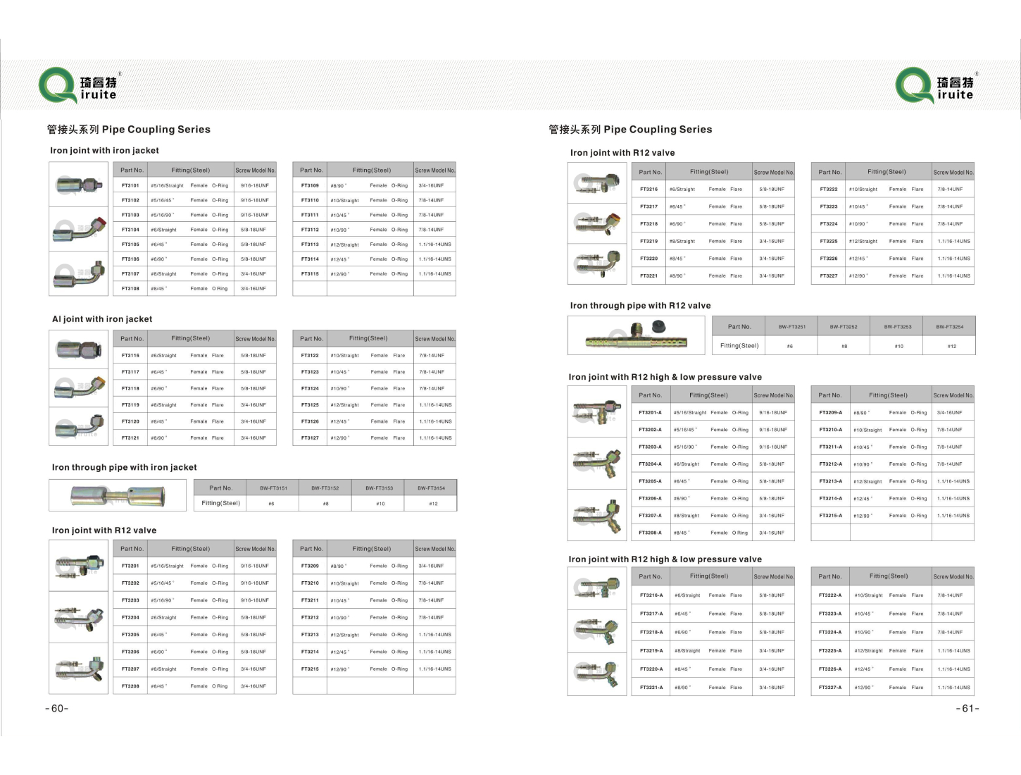 power steering hose ends