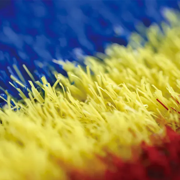The World of Coloured artificial field turf