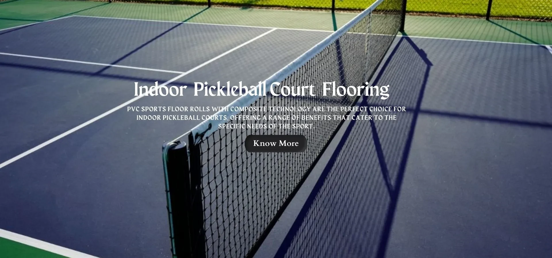 pickleball court floor
