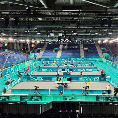 The Enlio Olympic Fabric Sports Floor is not just about performance; it’s about creating an environment that inspires excellence. Designed to conform to the performance standards of top international events, including the Olympic Games, this flooring solution ensures that every athlete can train and compete on a surface that meets the highest benchmarks in the industry.