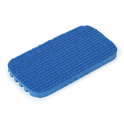 Blue Synthetic surface-rubber prefabricated track