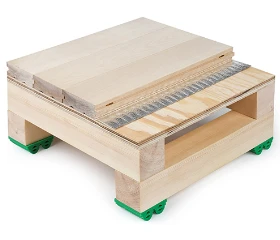 Double-Layer Keel Basketball Hardwood Floor for Sale: How 22mm Thickened Maple Achieves 55% Impact Absorption