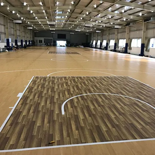 Enlio Wood flooring system is composed of moisture-proof layer, elastic shock absorption layer, load layer, sound insulation layer, panel layer.