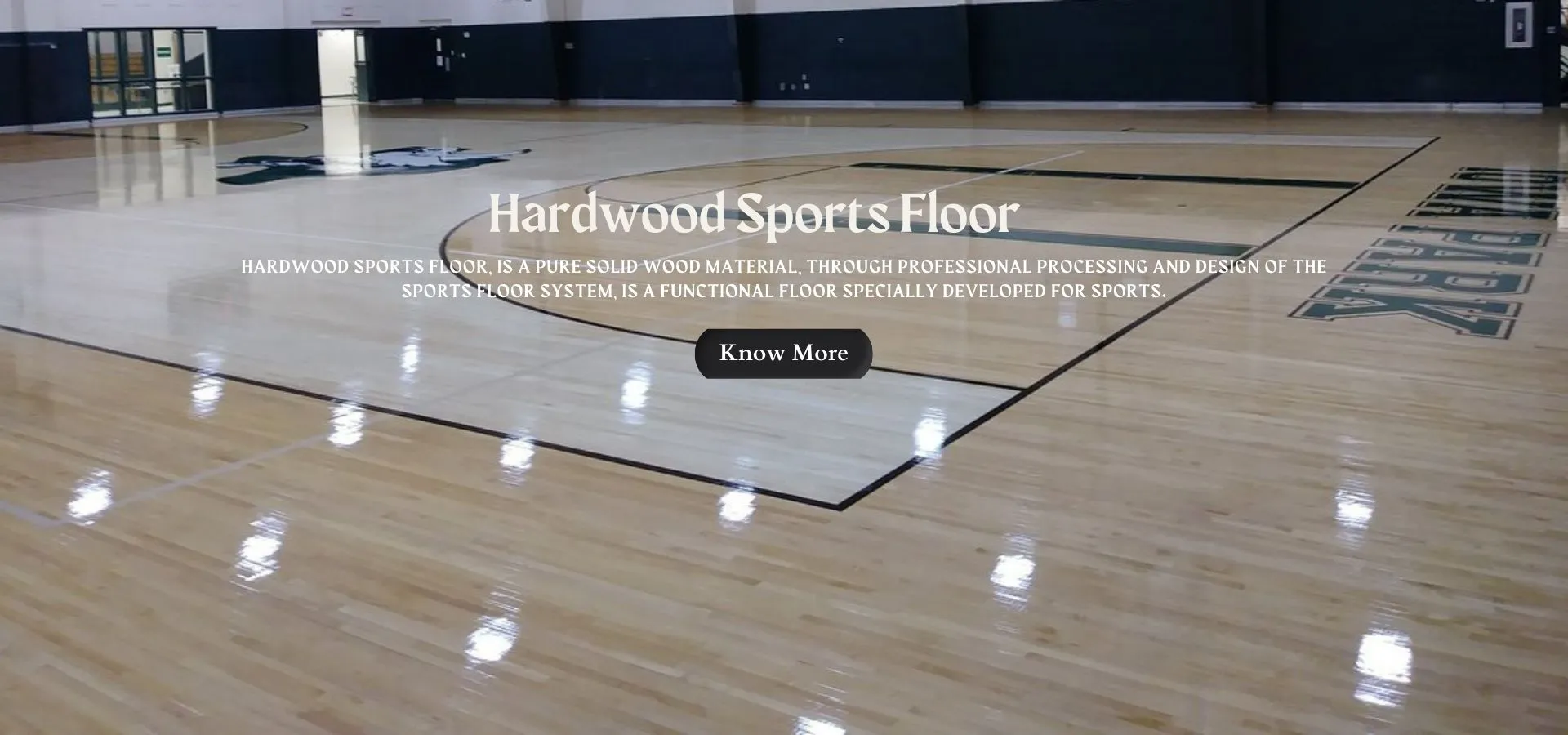 wood sports flooring