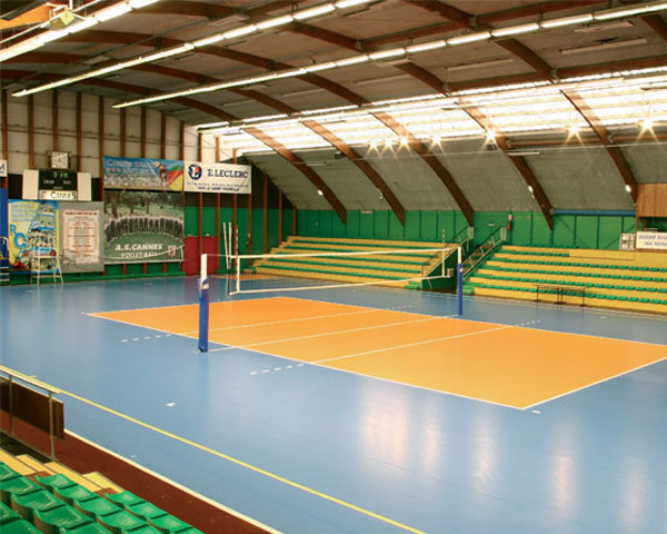 outdoor sports tiles on grass