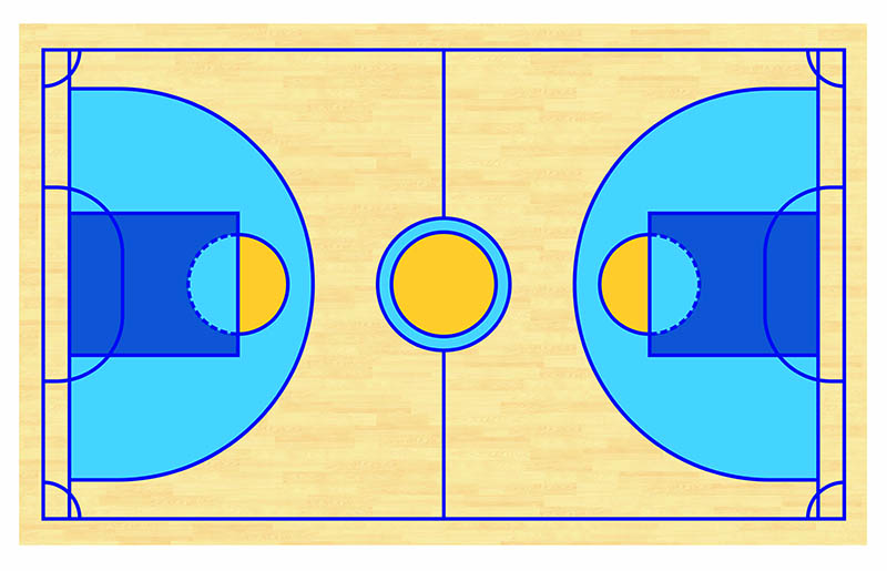 vinyl badminton floor