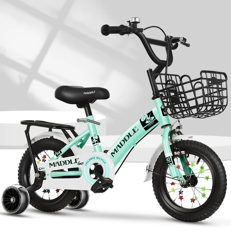 Children's Bicycle 2-11 Year Old Student Bicycle 12 14 16 18 20 Inches Four Wheels