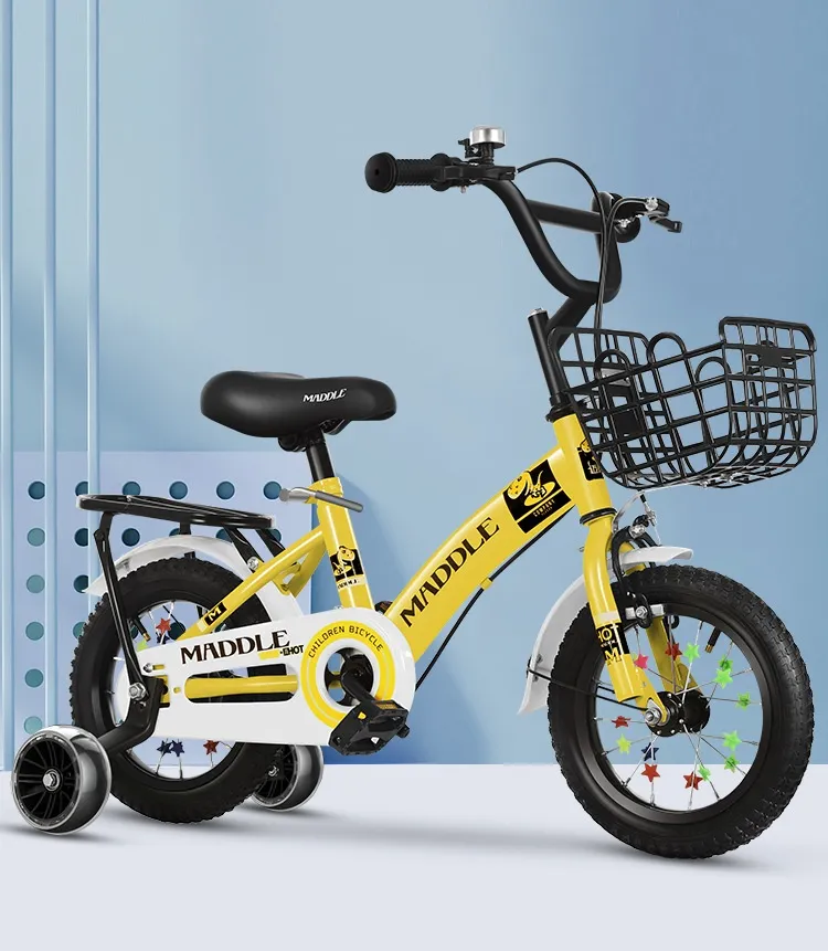 Kids Ridding Bike Aluminum Folding Bike 16 Inch Elementary School Students Variable Speed Kids Mountain Bikes
