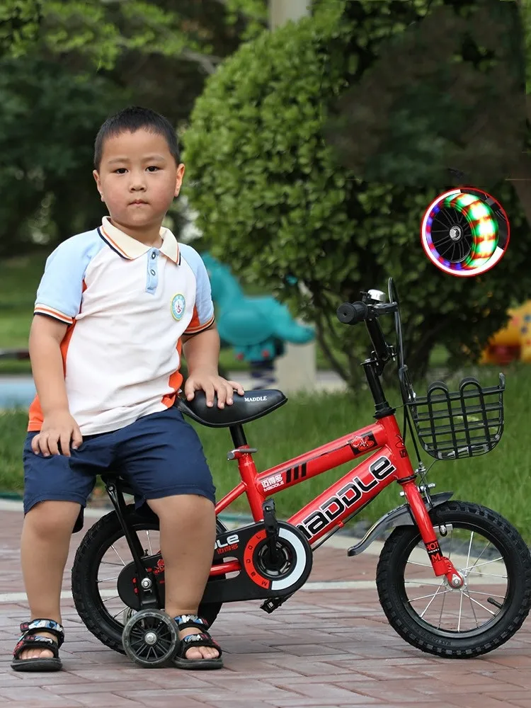 Unique Kids Bike 12-20 Inch: Safe Sport Riding with Auxiliary Wheels