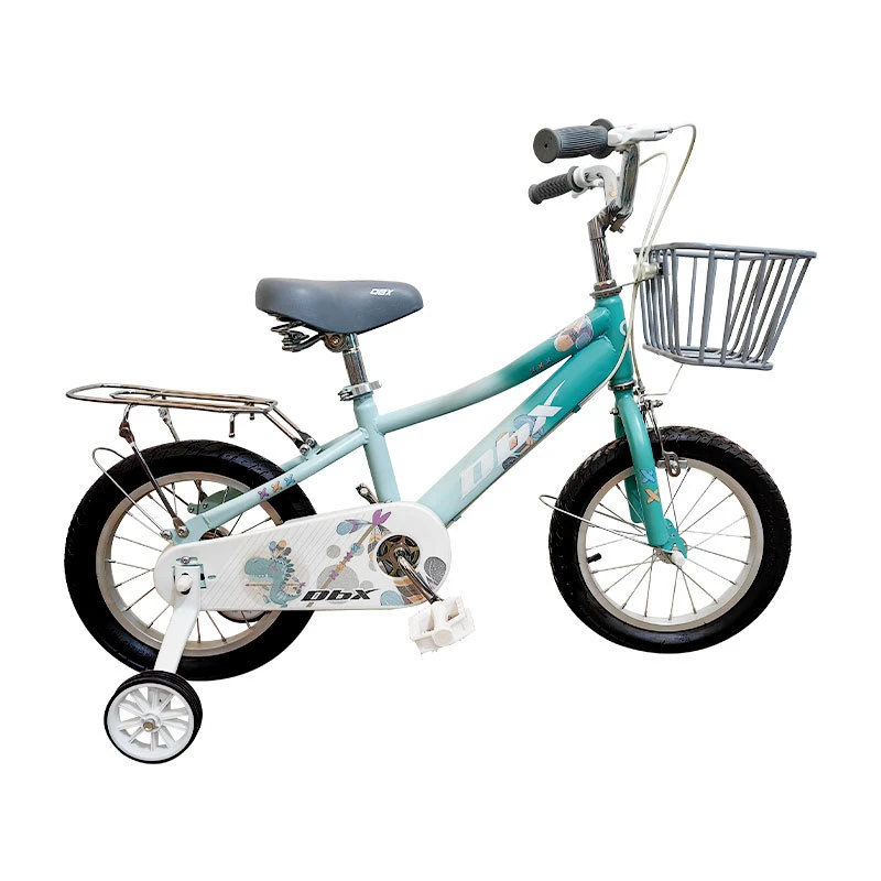 Popular Kids Cycle Princess Children Riding Bicycles Bring a Basket and Seats Leisure Bike