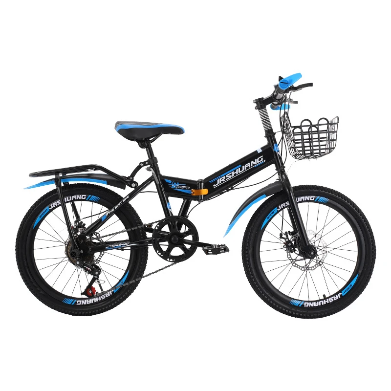 Kids Bike Children's Cycling Magnesium Alloy Folding Disc Brake with Variable Speed 18/20/22/24 Inch Children Bicycle