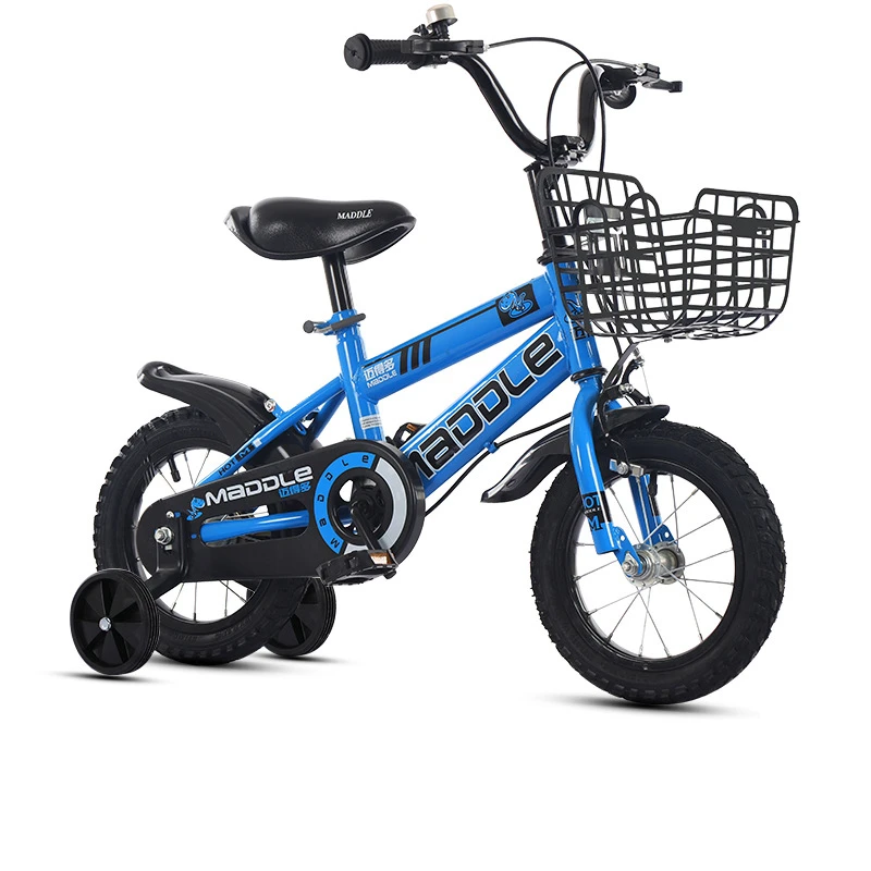 Children's Bicycles Small Medium and Large With Auxiliary Wheels Can Be Ridden on a 12-20 Inch Lightweight Baby Bike