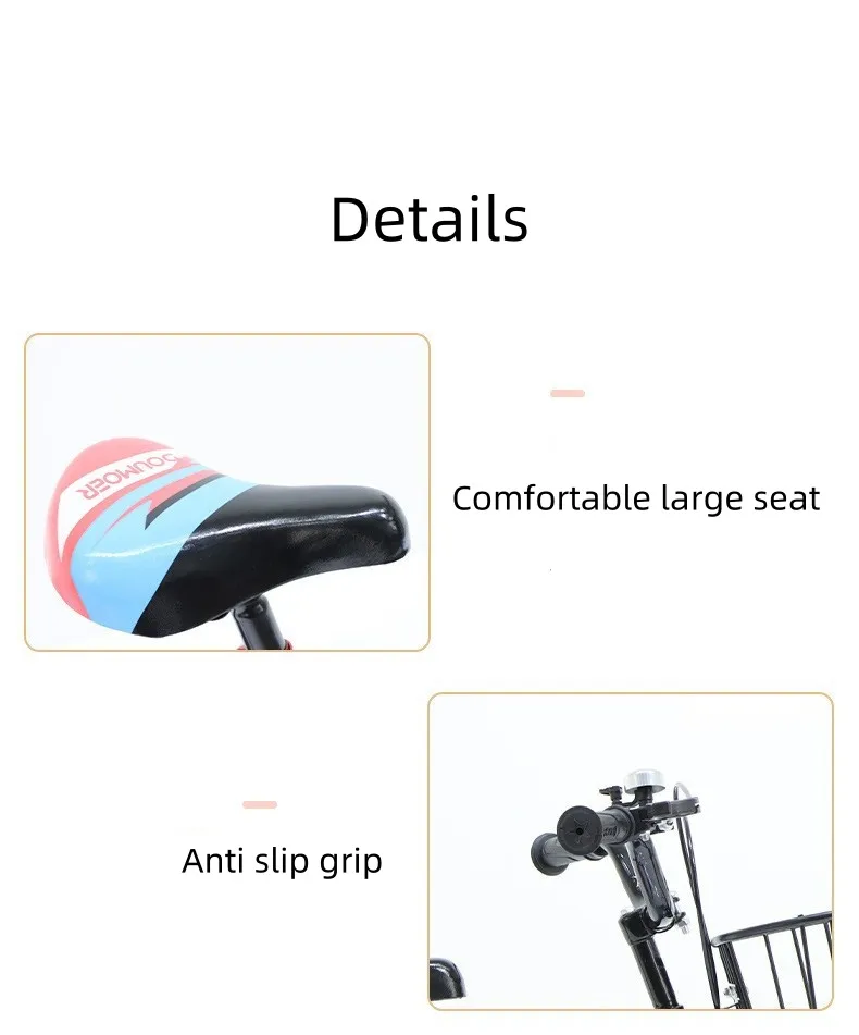 New Children's Mountain Bike Boys and Girls Children Bicycles Hot 12 Inch 14 Inch 20 Inch Bikes