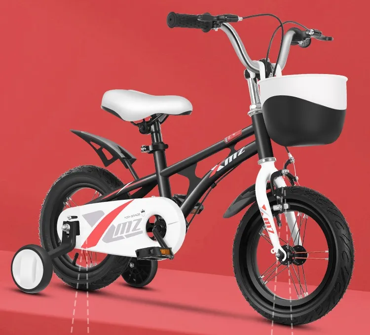 Training Kid's Bicycle Four Wheels Children Bicycle for 3-10 Years Old Child With Cheap Price