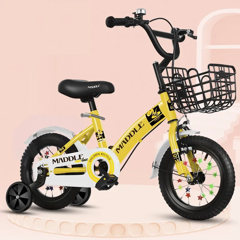 Kids Ridding Bike Aluminum Folding Bike 16 Inch Elementary School Students Variable Speed Kids Mountain Bikes