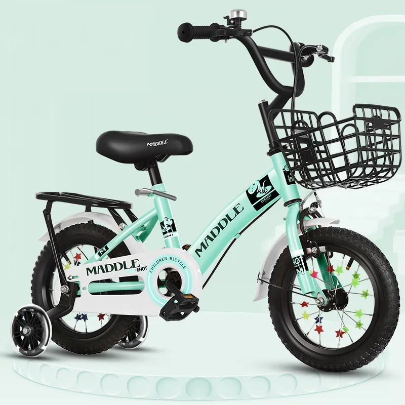 Kids Ridding Bike Aluminum Folding Bike 16 Inch Elementary School Students Variable Speed Kids Mountain Bikes