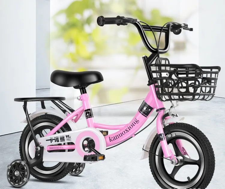 Cheap Baby Pedals Ridding Bike for 3-12 Years Old Four Wheels Boys' and Girls' Bicycles