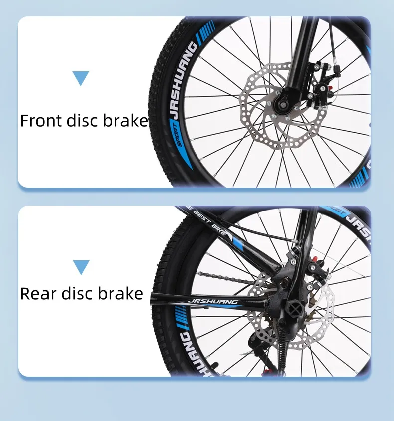 Kids Bike Children's Cycling Magnesium Alloy Folding Disc Brake with Variable Speed 18/20/22/24 Inch Children Bicycle