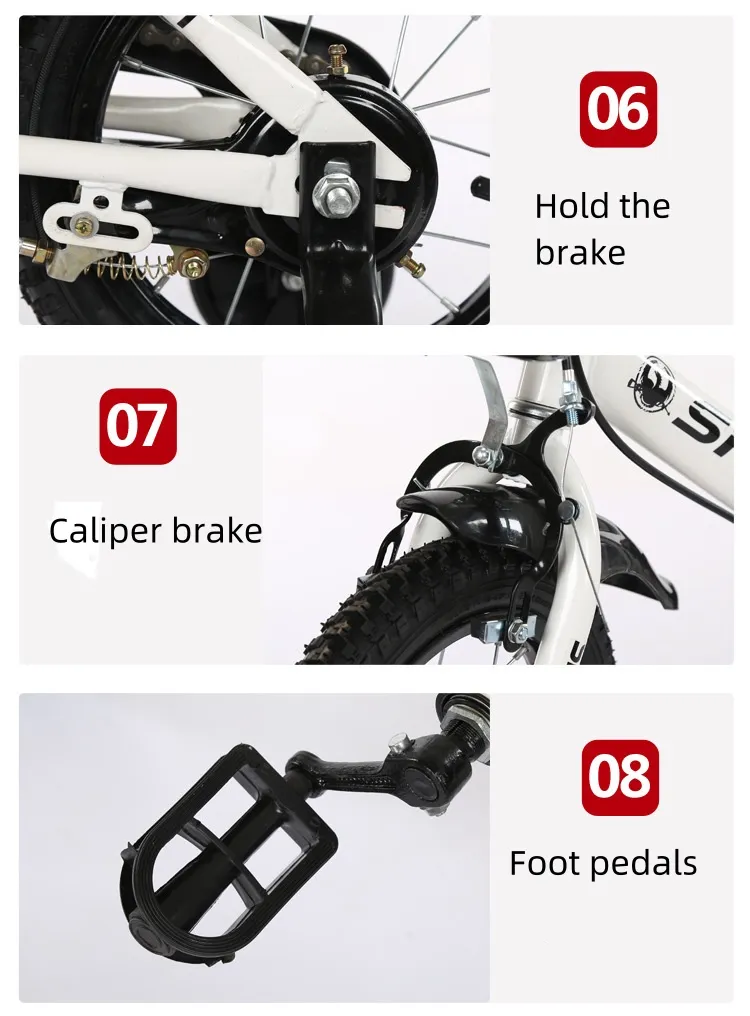 Cheap Wholesale Children's Bicycles for Boys and Girls Pedal Ridding Kids Bike 3-7 Years Old