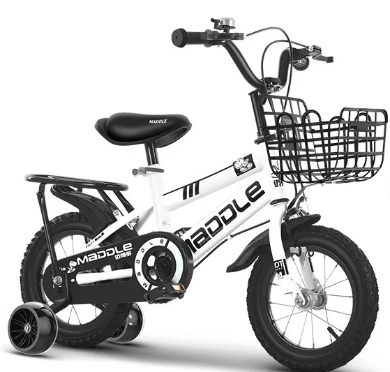 Children's Bicycles Small Medium and Large With Auxiliary Wheels Can Be Ridden on a 12-20 Inch Lightweight Baby Bike