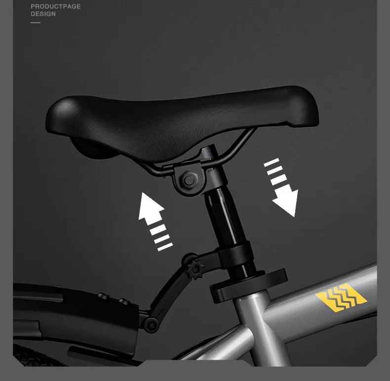 Unique Bicycle for Children Aged 6-12 Sport Mountain Bike 18/20/22/24 Inch Primary and Secondary School Students