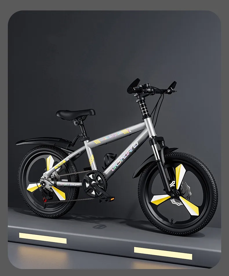 Cool Bicycle for Children Aged 6-12 Primary and Secondary School Students 8-year-old Boy Pedal Bike
