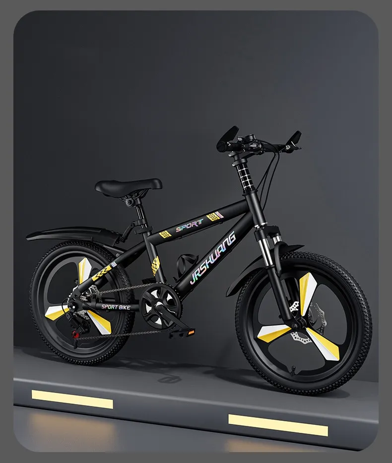 Unique Bicycle for Children Aged 6-12 Sport Mountain Bike 18/20/22/24 Inch Primary and Secondary School Students