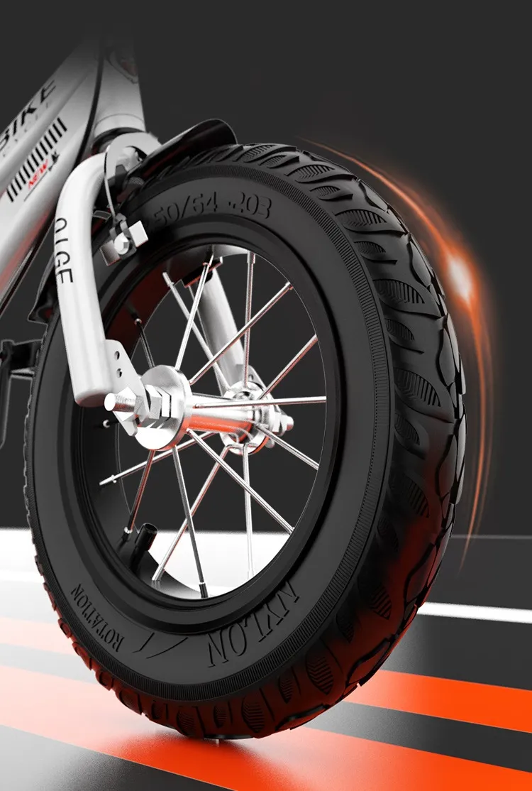 Kids Cycle for 4-10 Years Children Balance Bike Equipped with Backrest Auxiliary Wheels