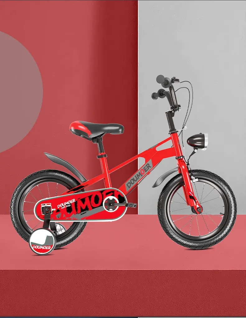 Kids Mountain Bike 12/14/16 Inch Children's Bicycle Shock Absorbing Disc Brake Mountain Bike