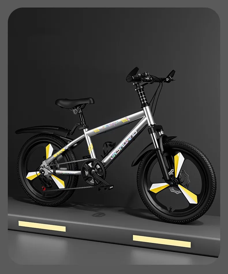 Unique Bicycle for Children Aged 6-12 Sport Mountain Bike 18/20/22/24 Inch Primary and Secondary School Students