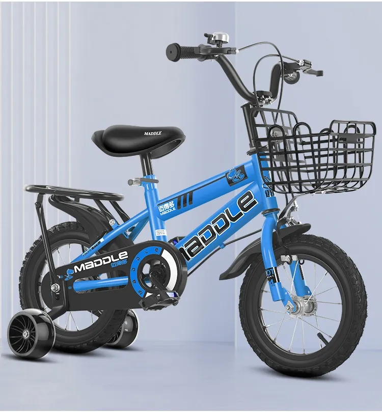 Children's Bicycles Small Medium and Large With Auxiliary Wheels Can Be Ridden on a 12-20 Inch Lightweight Baby Bike