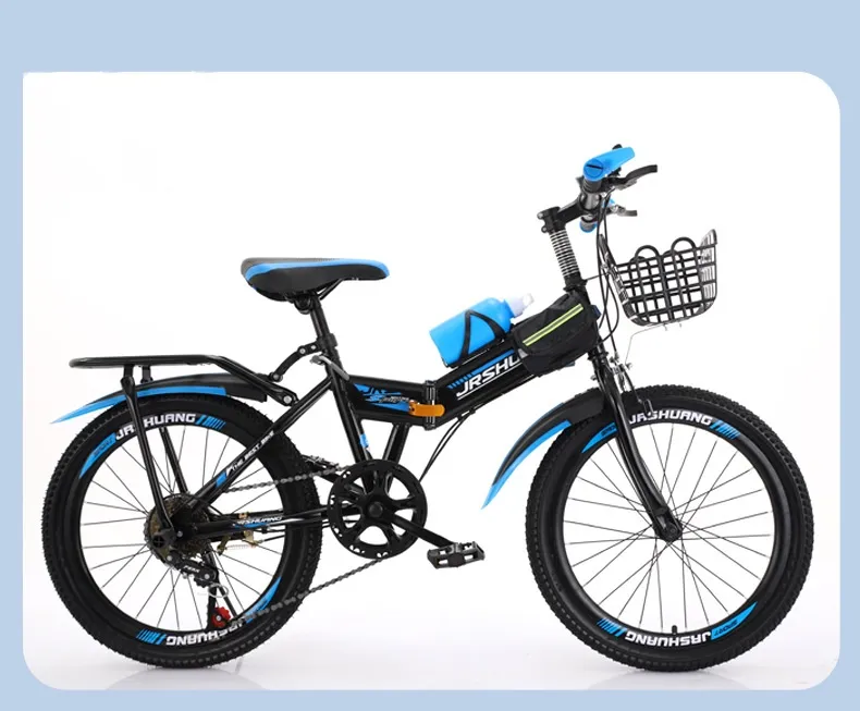 Kids Bike Children's Cycling Magnesium Alloy Folding Disc Brake with Variable Speed 18/20/22/24 Inch Children Bicycle