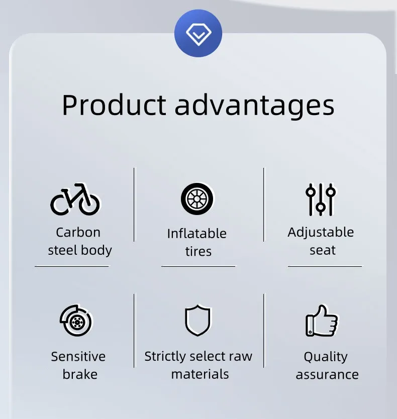 New Baby Bike Safe Funny Exciting Eco-friendly Stable and Anti Rollover Children's Cycling Bike