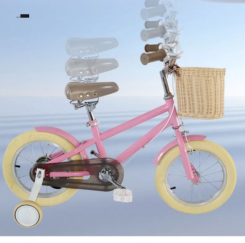 Fashionable Kids Bike Girls Ridding Four Wheels 8 Years Old Pedal Bike Front Clisper Rear Band Brake Children Bike Fashionable Kids Bike Girls Ridding Four Wheels 8 Years Old Pedal Bike Front Clisper Rear Band Brake Children Bike