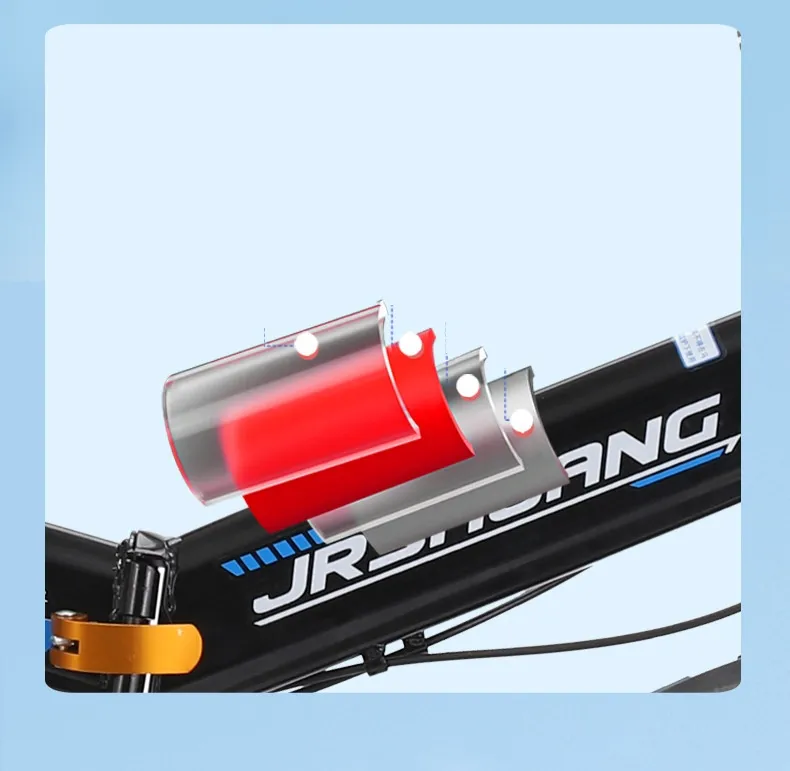 Kids Bike Children's Cycling Magnesium Alloy Folding Disc Brake with Variable Speed 18/20/22/24 Inch Children Bicycle
