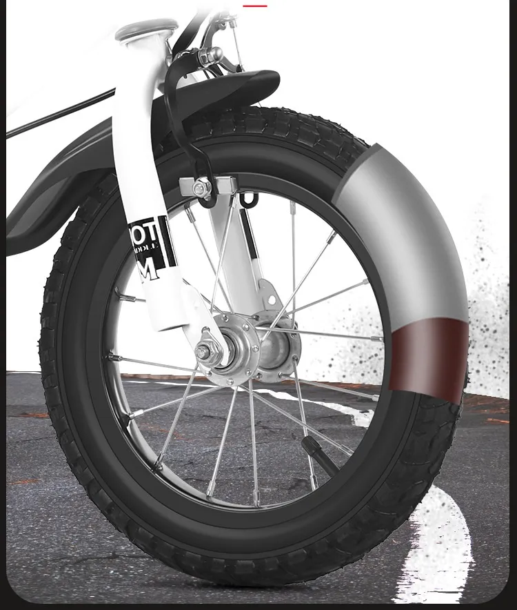 Children's Bicycles Small Medium and Large With Auxiliary Wheels Can Be Ridden on a 12-20 Inch Lightweight Baby Bike