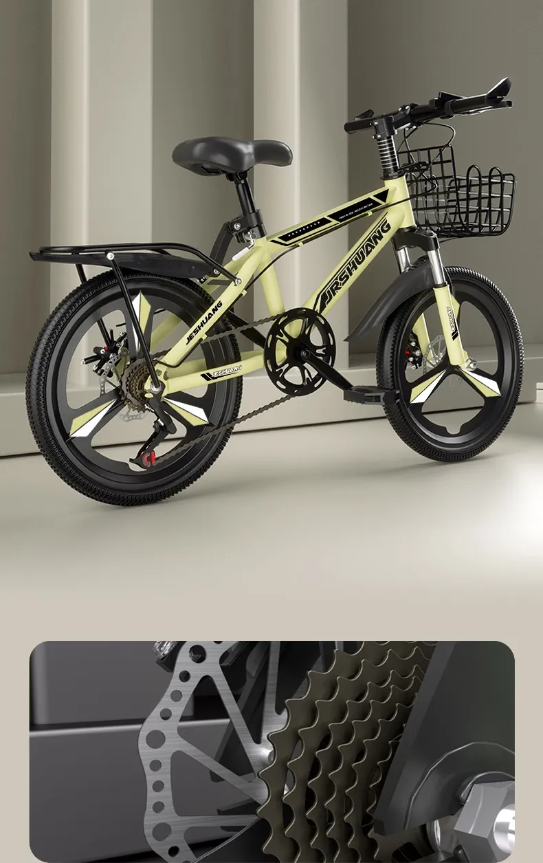 Children's Bicycles for Boys Aged 8-10-16 Middle and High School Children's Bicycles for Elementary School Students,