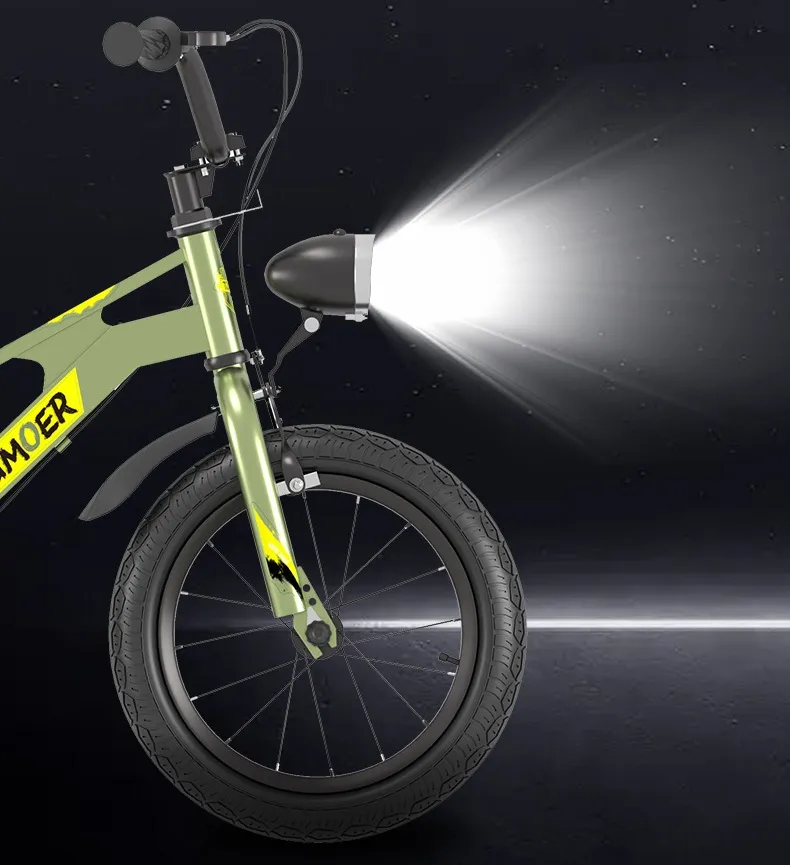 Kids Mountain Bike 12/14/16 Inch Children's Bicycle Shock Absorbing Disc Brake Mountain Bike