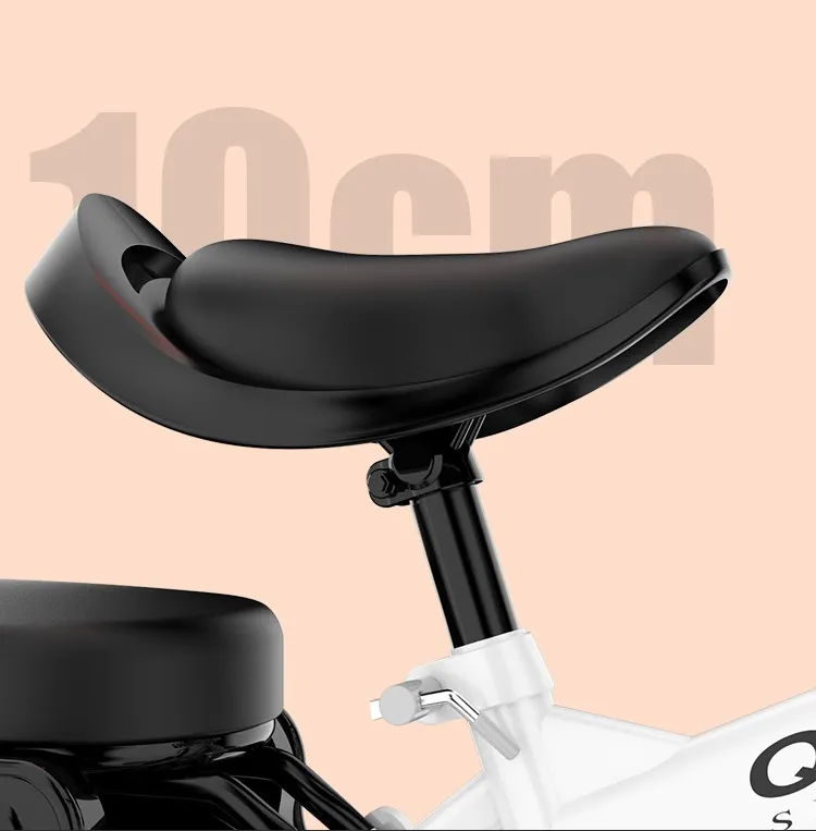 Kids Cycle for 4-10 Years Children Balance Bike Equipped with Backrest Auxiliary Wheels