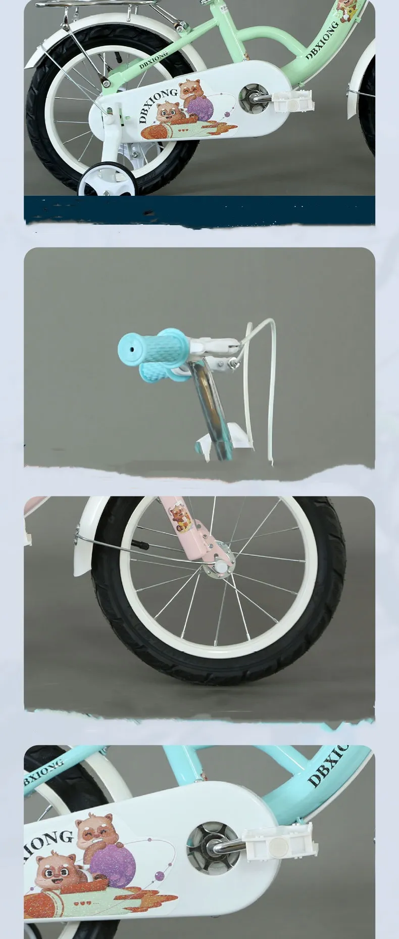 Popular Kids Cycle Princess Children Riding Bicycles Bring a Basket and Seats Leisure Bike