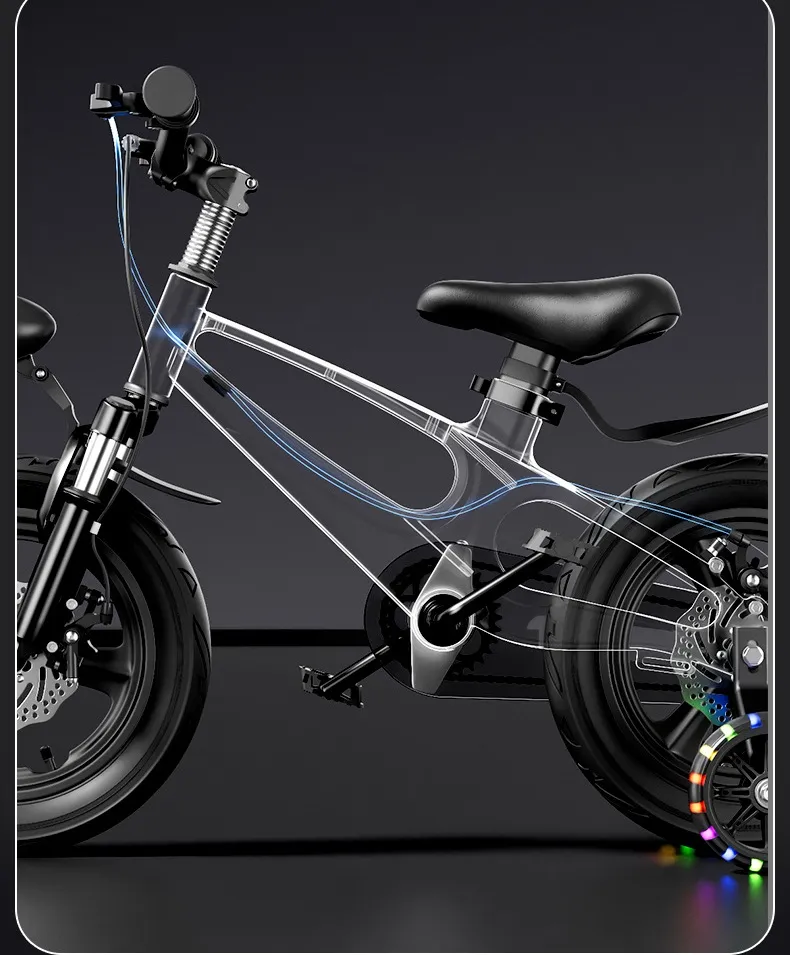 Cool Children's Mountain Bike Variable Speed Bike 6-9-12 Years Old Primary and Secondary School Students