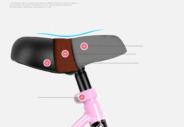 Cheap Baby Pedals Ridding Bike for 3-12 Years Old Four Wheels Boys' and Girls' Bicycles